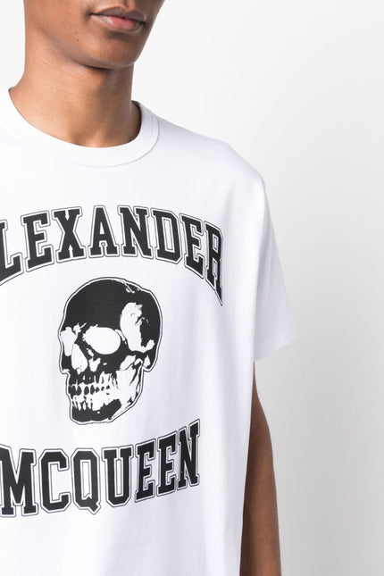 Alexander Mcqueen T-Shirts And Polos White