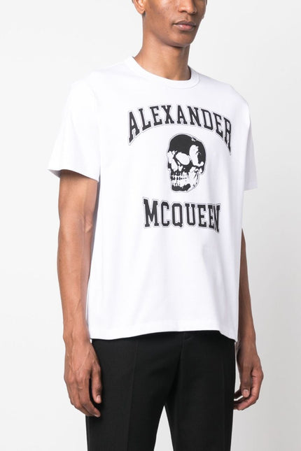 Alexander Mcqueen T-Shirts And Polos White