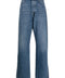 Alexander Mcqueen wide-leg panelled jeans
