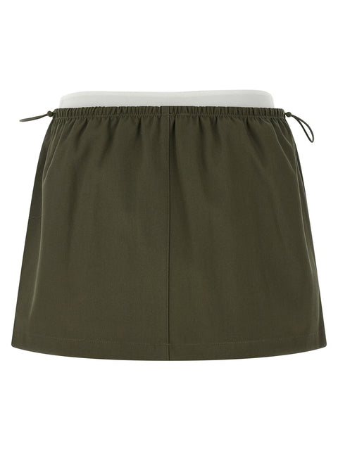 Alexander Wang Double Layer Waist Skirt