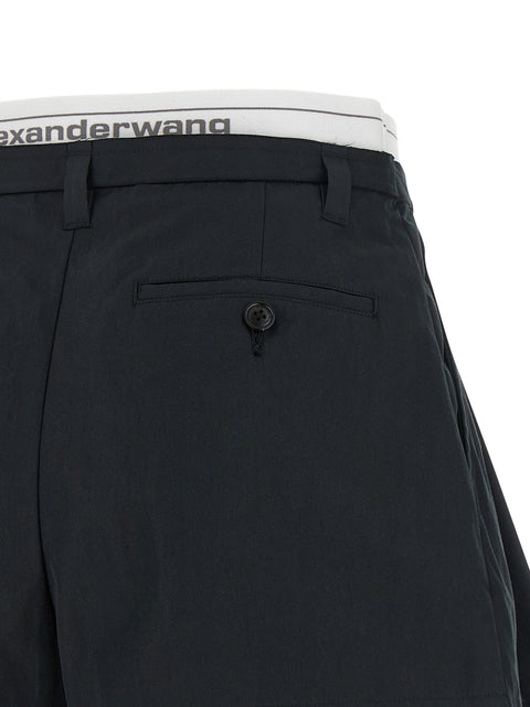 Alexander Wang Logo Band Shorts