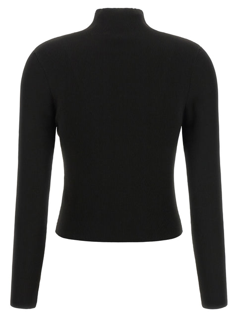Alexander Wang Ribbed Sweater With Logo
