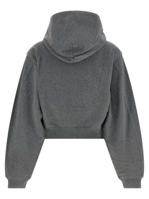 Alexander Wang Zip-up Hoodie Sweatshirt