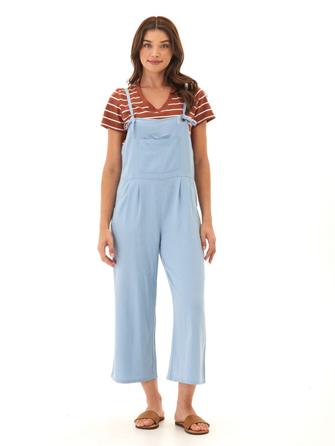 Alexis Stretch Chambray Jumpsuit