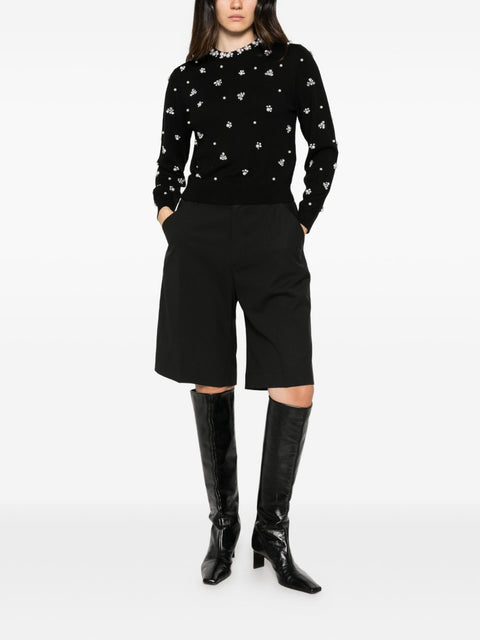 Alice + Olivia Carolee crewneck sweater