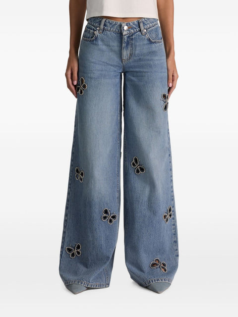 Alice + Olivia Jeans NAVY