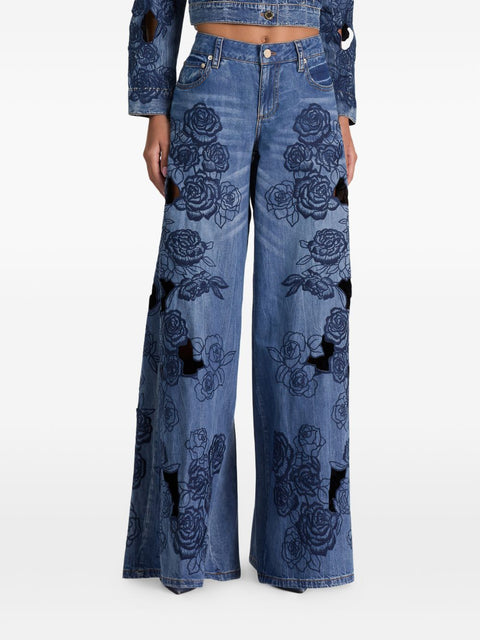Alice + Olivia Jeans NAVY
