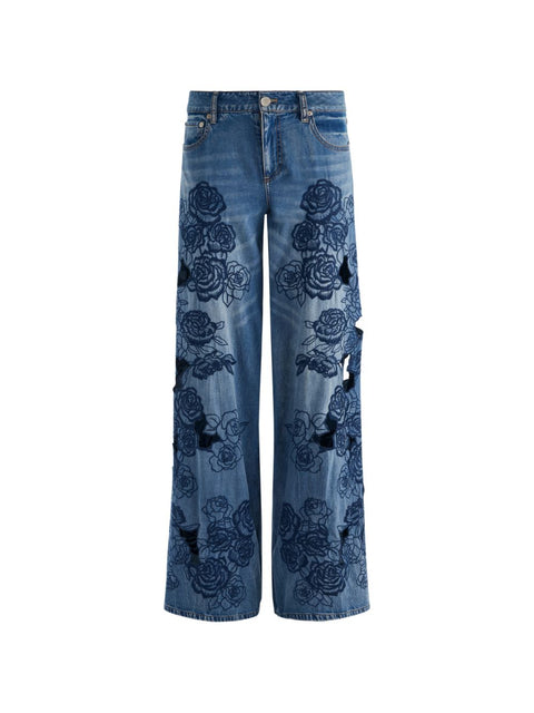 Alice + Olivia Jeans NAVY