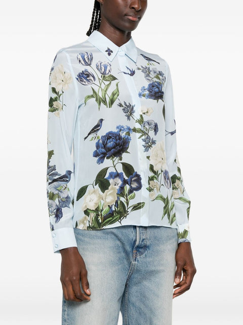 Alice + Olivia Shirts LIGHT BLUE