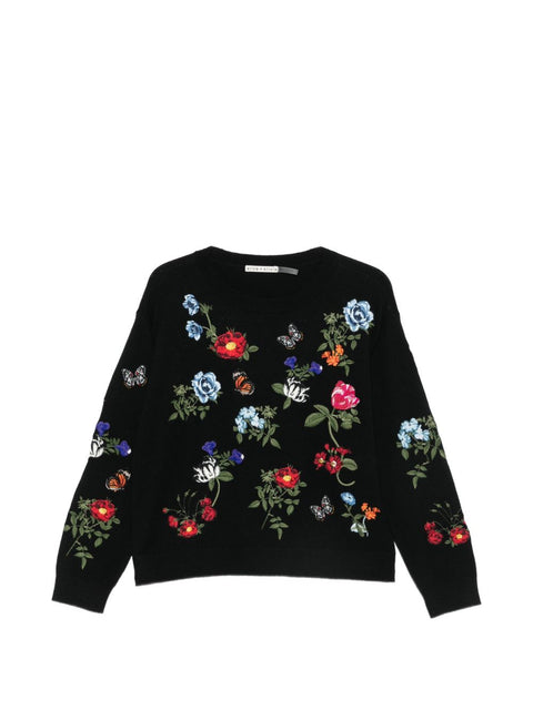 Alice + Olivia Teanna wool blend sweater