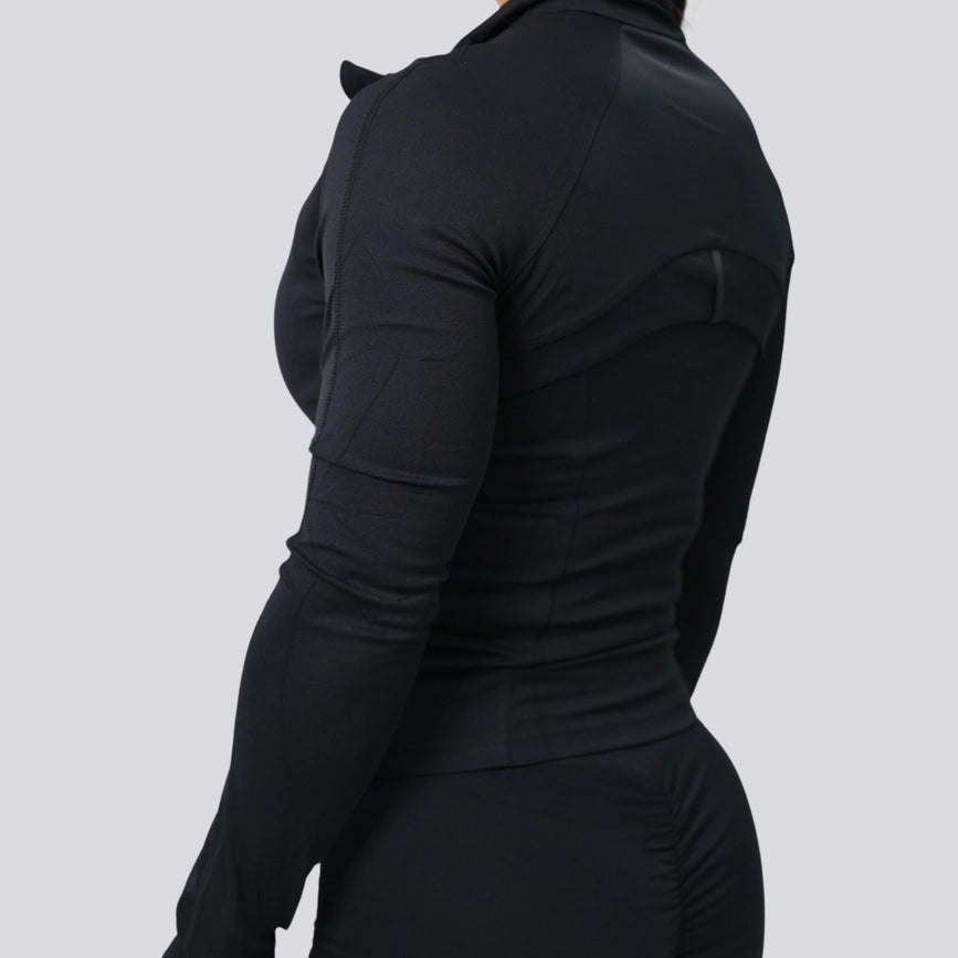 Align Jacket 2.0-Jacket-Obsessed Gymwear-XL-BLACK-Urbanheer