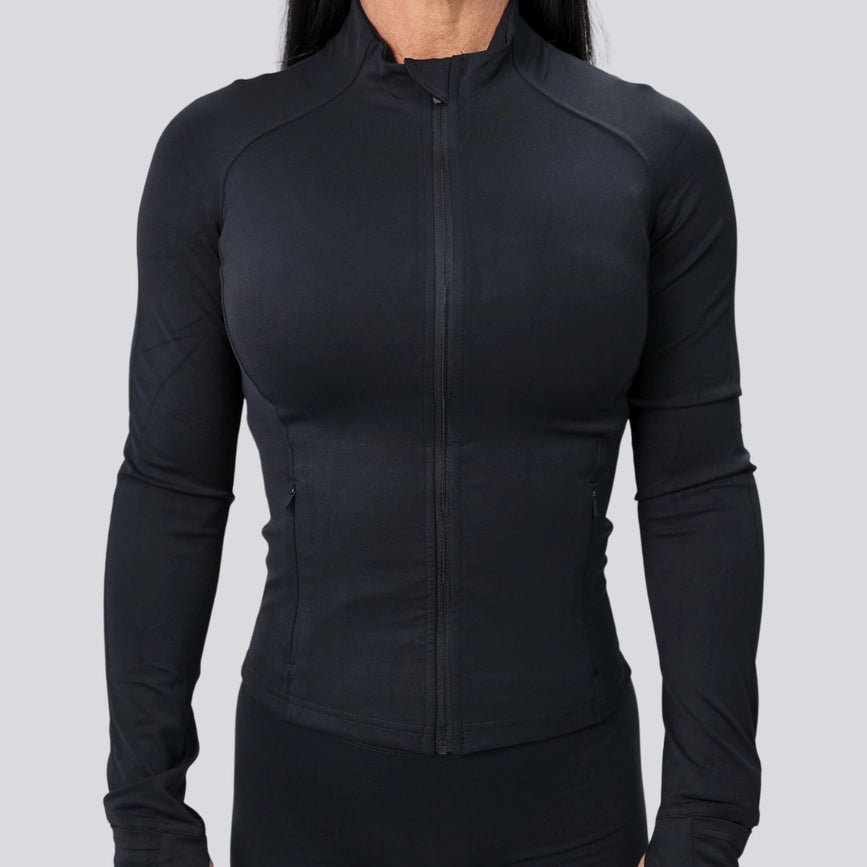 Align Jacket 2.0-Jacket-Obsessed Gymwear-XL-BLACK-Urbanheer