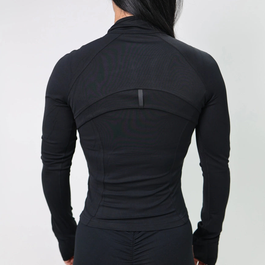 Align Jacket 2.0-Jacket-Obsessed Gymwear-XL-BLACK-Urbanheer