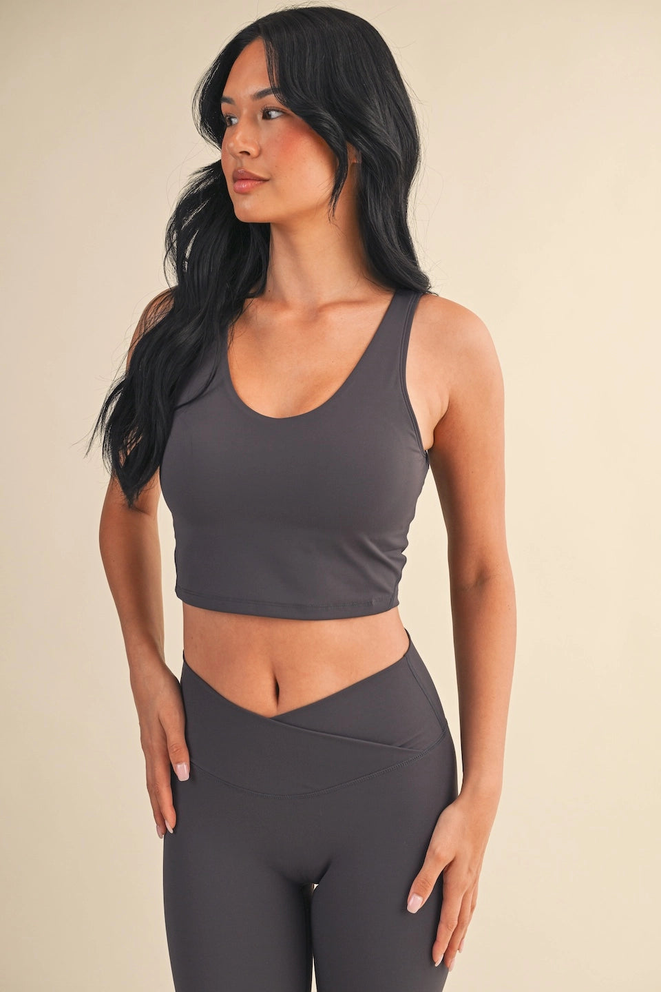 Aligned Performance Cropped Tank Top - IS