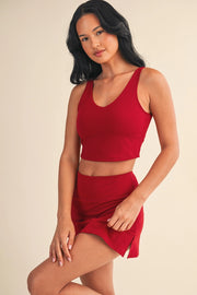 Aligned Performance Cropped Tank Top