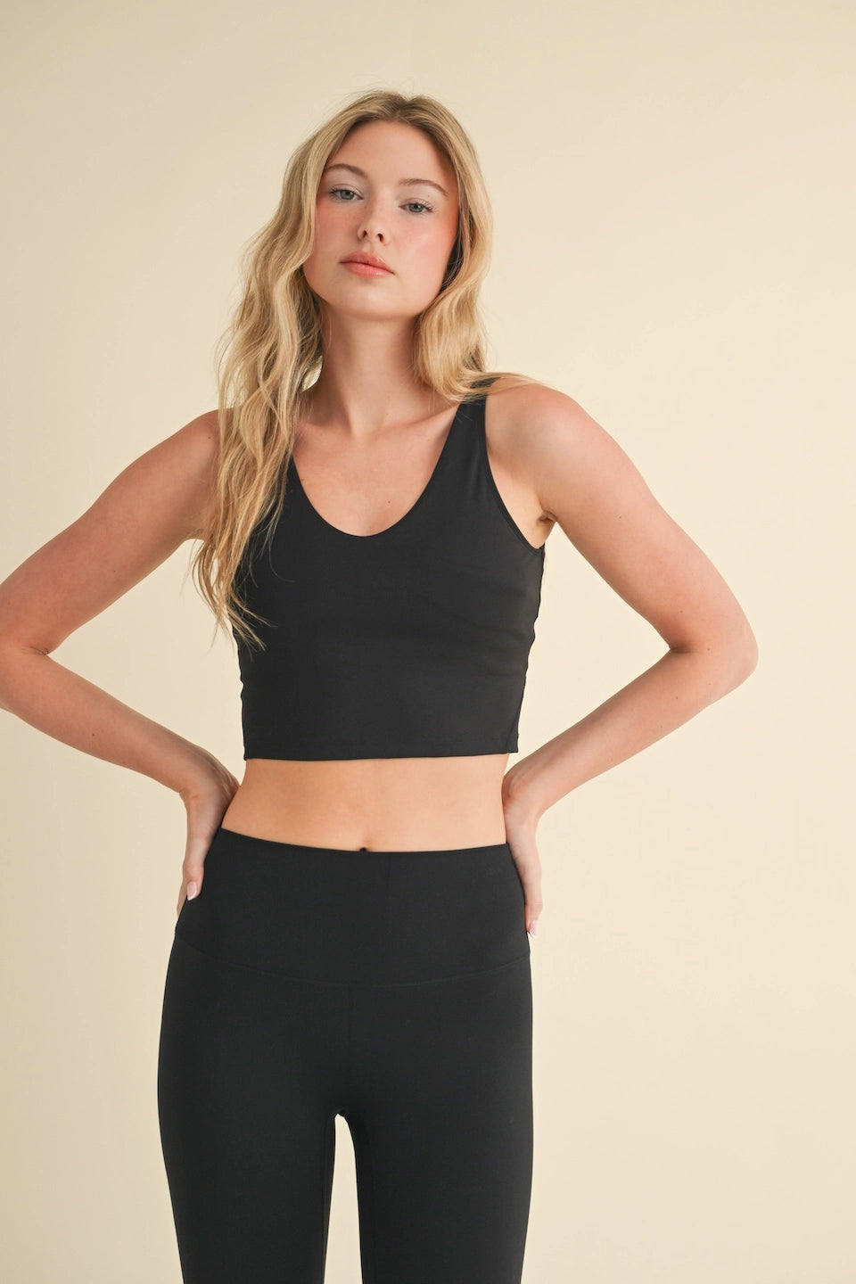 Aligned Performance Cropped Tank Top - IS