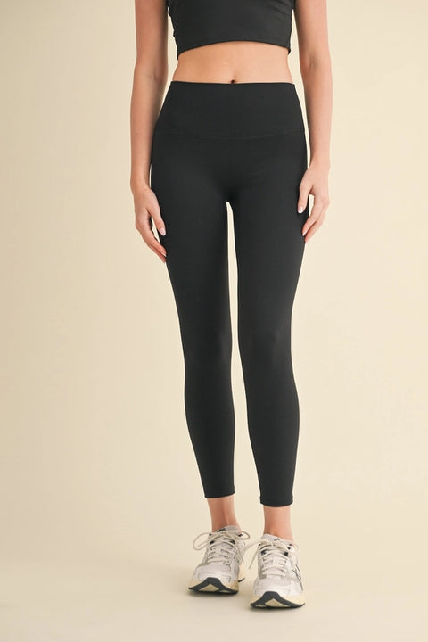 Aligned Performance High-Rise Black-Leggings-KIMBERLY C-S-Black-Urbanheer