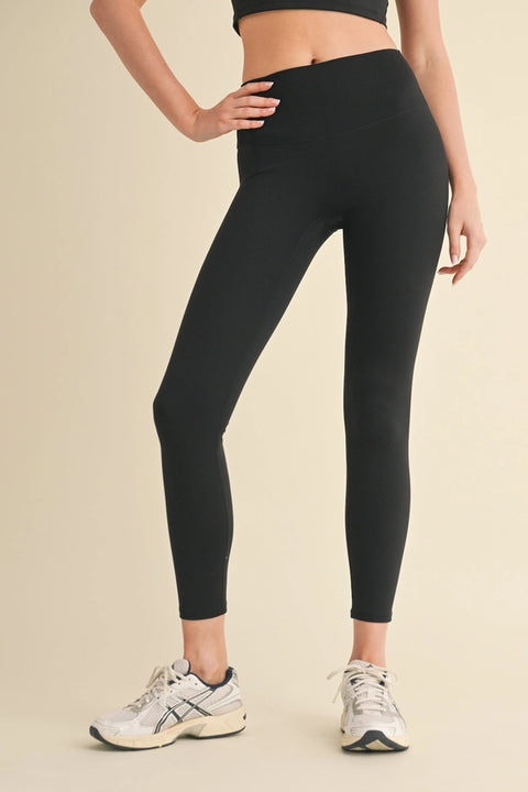 Aligned Performance High-Rise Black-Leggings-KIMBERLY C-S-Black-Urbanheer