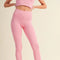 Aligned Performance High-Rise Leggings Pink-Leggings-Kimberly C-S-Urbanheer