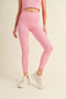 Aligned Performance High-Rise Leggings Pink-Leggings-Kimberly C-S-Urbanheer