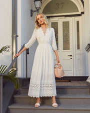 All Eyes On Me Midi Dress-Dress-Belle & Bloom-S-Urbanheer