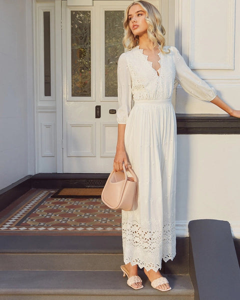 All Eyes On Me Midi Dress-Dress-Belle & Bloom-S-Urbanheer