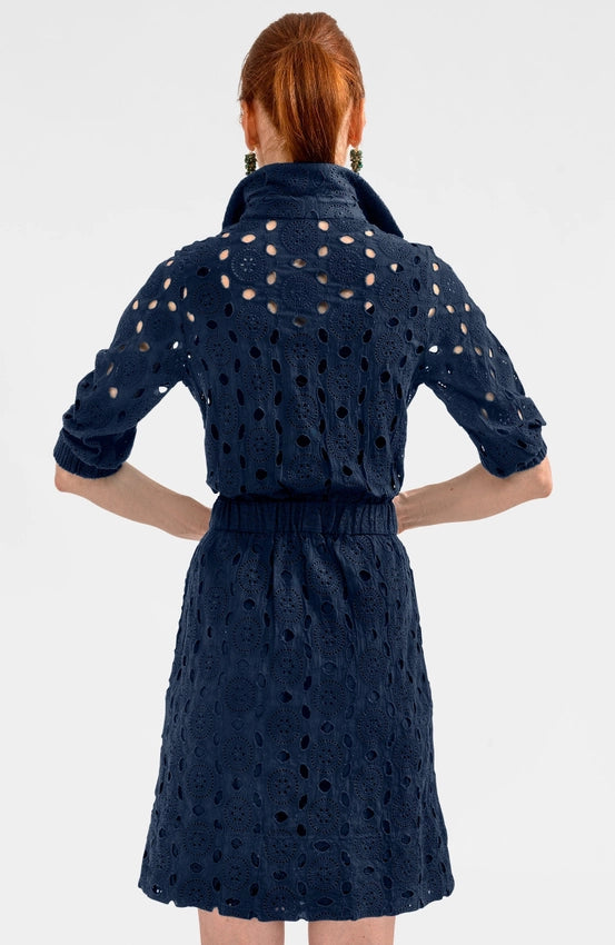 All My Life's Circle Dress-Dress-Gretchen Scott LLC-XXS-Navy-Urbanheer