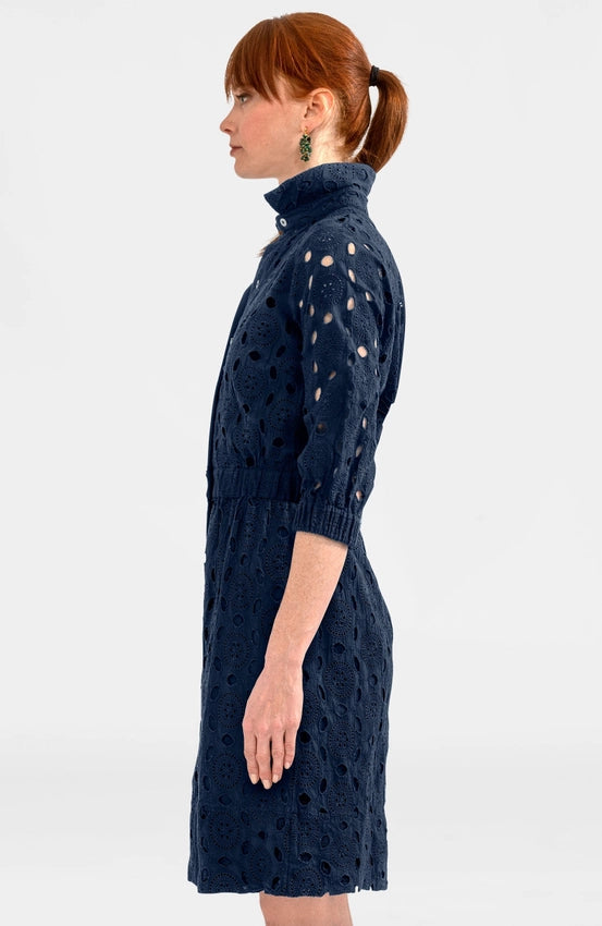 All My Life's Circle Dress-Dress-Gretchen Scott LLC-XXS-Navy-Urbanheer