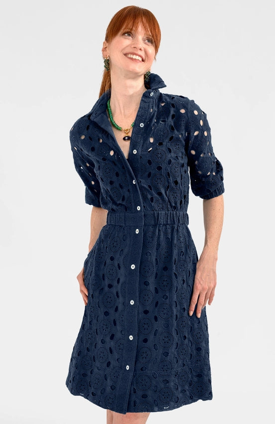 All My Life's Circle Dress-Dress-Gretchen Scott LLC-XXS-Navy-Urbanheer