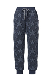 All Over Star Joggers-Joggers-Hannah Banana-4-Navy-Urbanheer