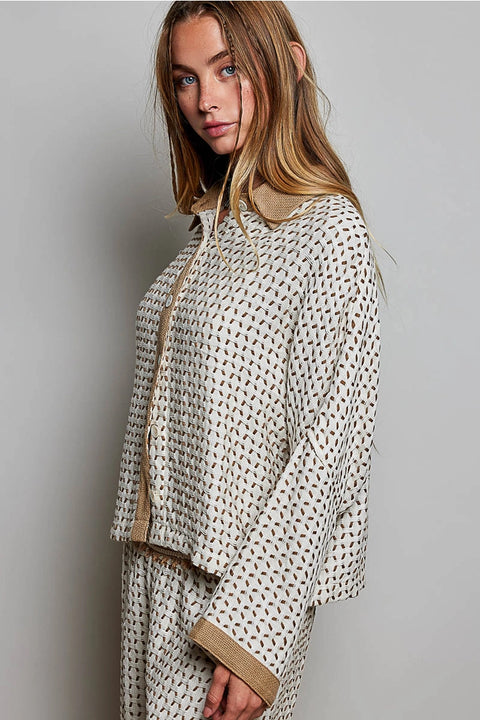 Allover Geometric Modern Bohemian Textured Set