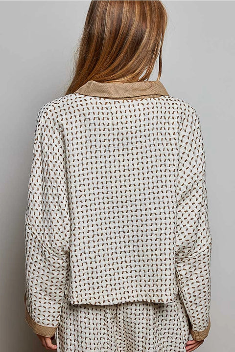 Allover Geometric Modern Bohemian Textured Set
