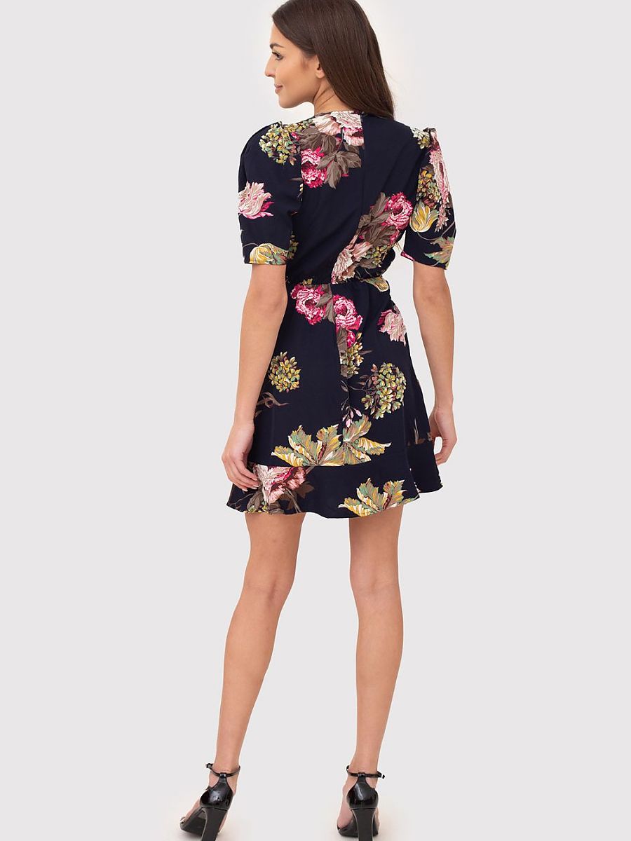 Alltagskleid Women Outfit 193790 Ax Paris-Kleider-Ax Paris-marineblau-L-Urbanheer