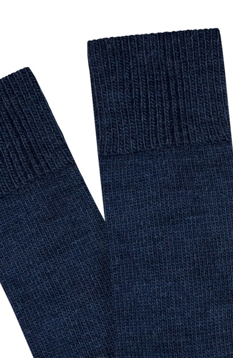 Alpaca Everyday Socks Navy-Socks-Paul James Knitwear-4-7-Urbanheer