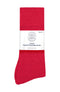 Alpaca Everyday Socks Red-Socks-Paul James Knitwear-4-7-Urbanheer