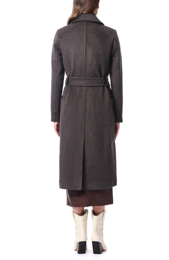 Alpaca Look Wool Coat Dark Oak-Coat-Bernardo-XS-Dark Oak-Urbanheer