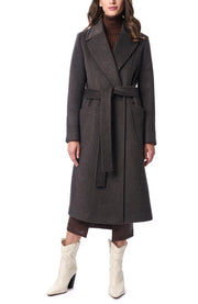 Alpaca Look Wool Coat Dark Oak-Coat-Bernardo-XS-Dark Oak-Urbanheer