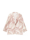 Alysi Printed single-breasted jacket