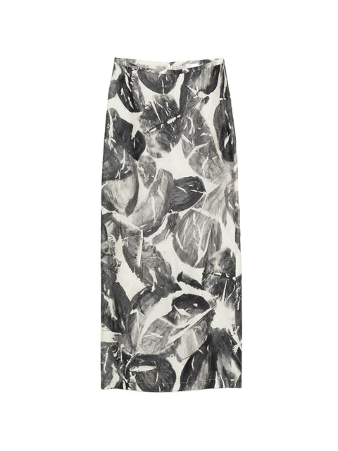 Alysi Silk long skirt