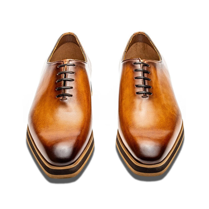 Amberes Lace Up Tan-Shoes - Men-JOSE REAL-42-CRUST FLUX-Urbanheer