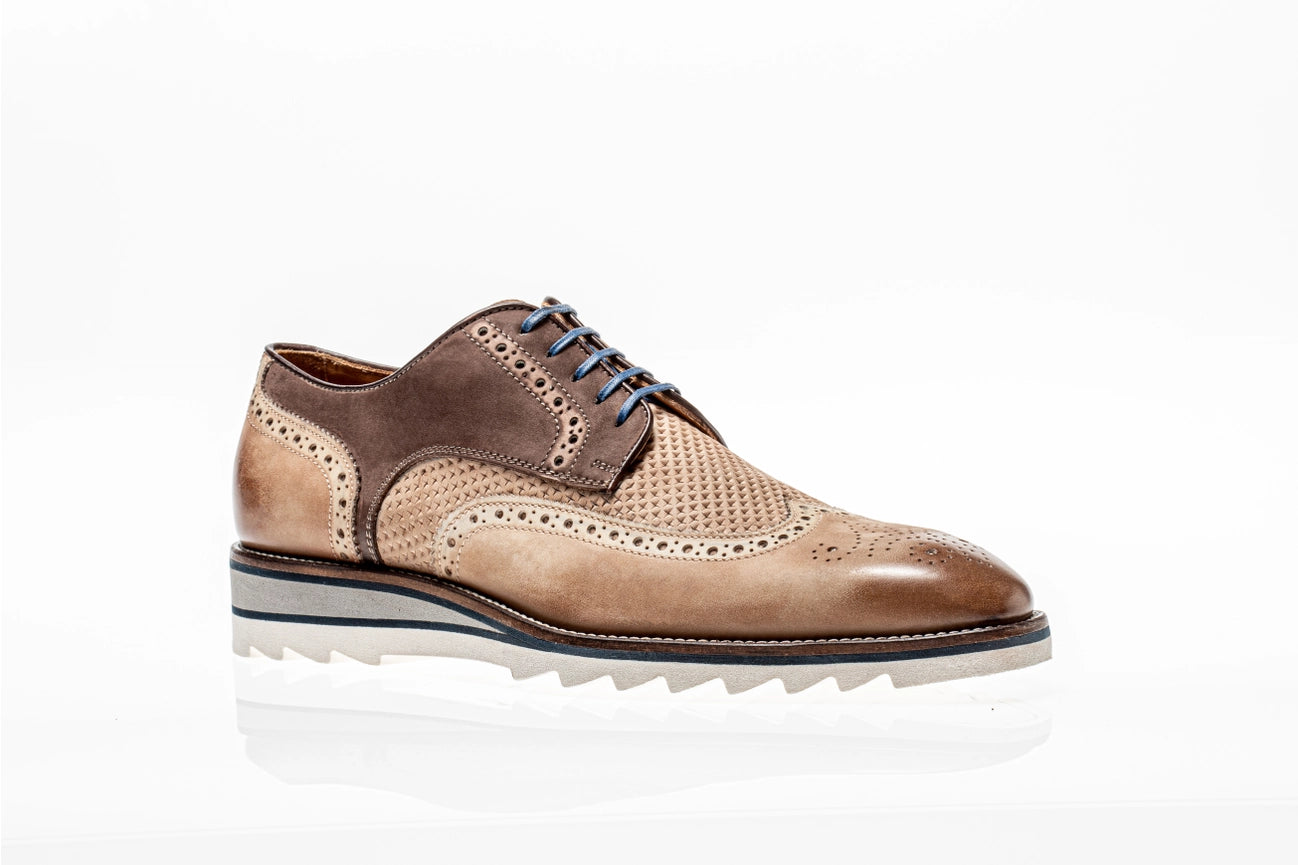 Amberes Nubuck Nuts Faggio Lace Up-Shoes - Men-JOSE REAL-45-Urbanheer