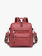 Amelia Convertible Backpack W/ Guitar Strap-Backpack-Jen & Co.-Black-Urbanheer