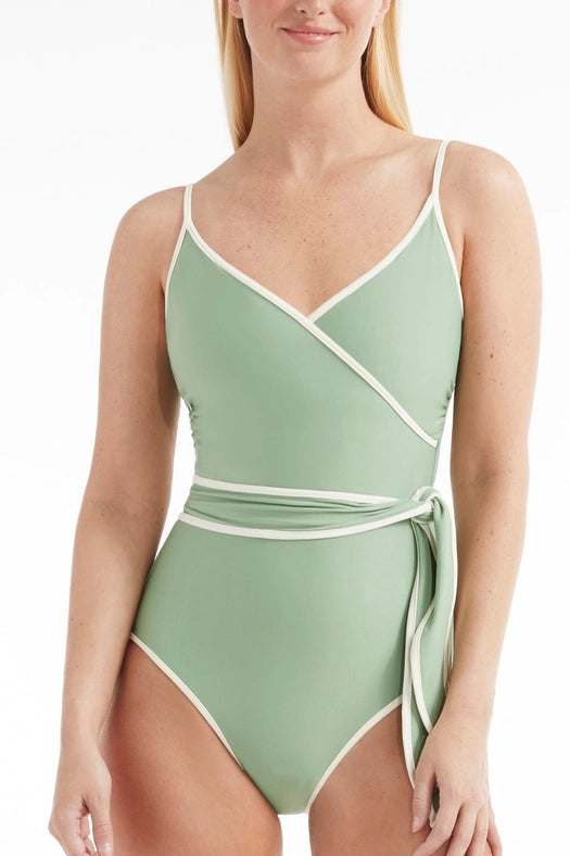 Amelia One-Piece Swimsuit-Swimsuit-Hermoza-12-Fair Green-Urbanheer