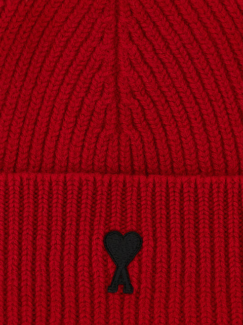 Ami Paris Ami De Coeur Beanie