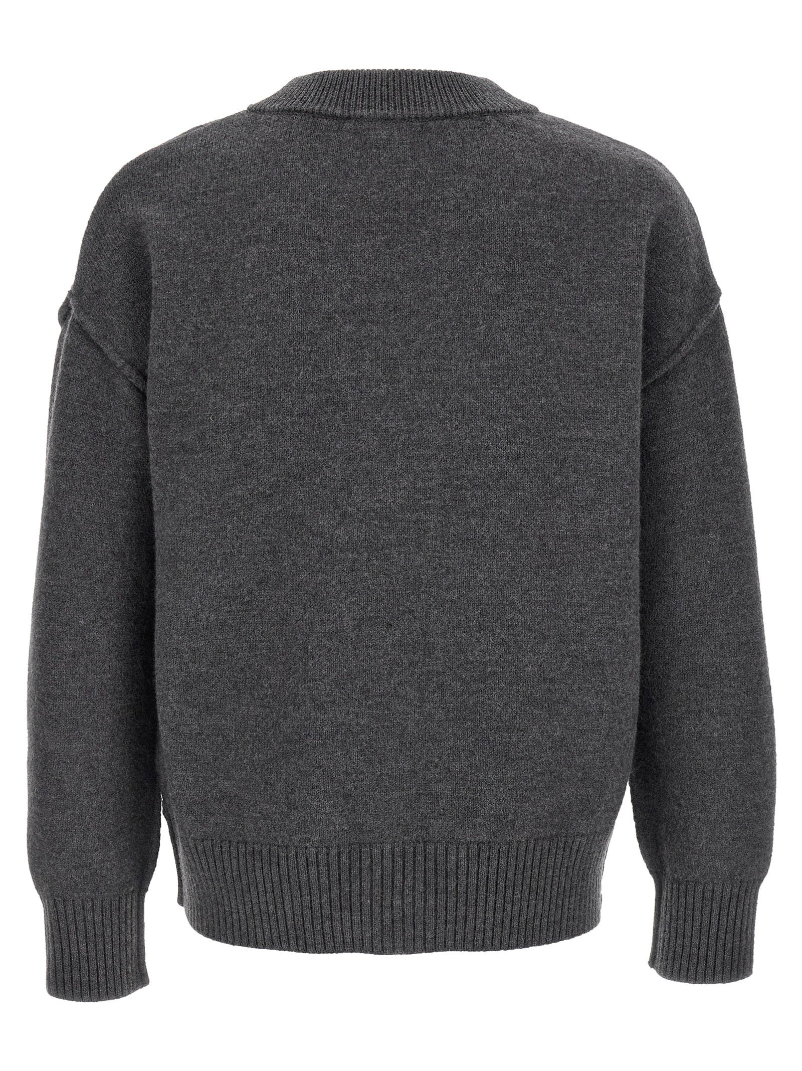 Ami Paris Ami De Coeur Cardigan