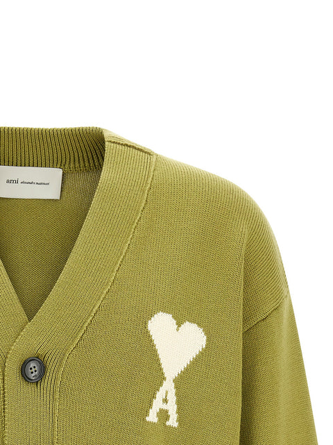 Ami Paris Ami De Coeur Cardigan