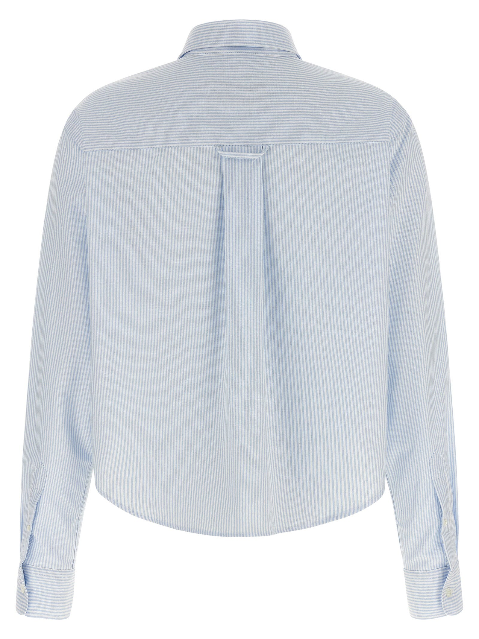 Ami Paris Ami De Coeur Cropped Shirt