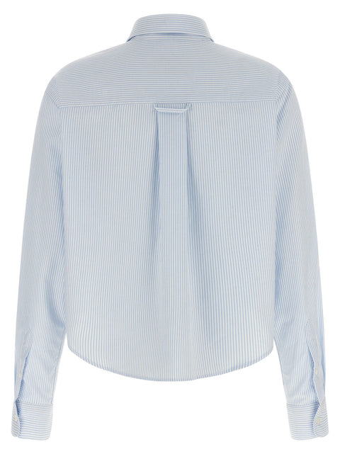 Ami Paris Ami De Coeur Cropped Shirt