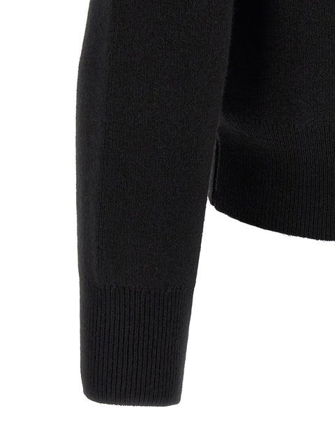Ami Paris Ami De Cœur Patch Sweater