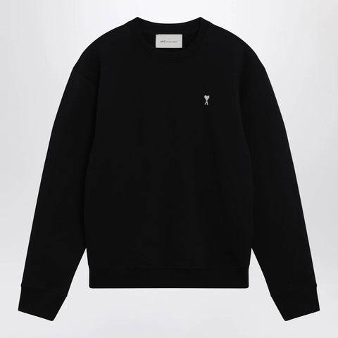 Ami Paris Ami De Coeur black sweatshirt